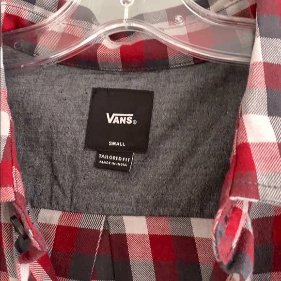 New Van’s Classic Flannel Button up shirt - Picture 9 of 12